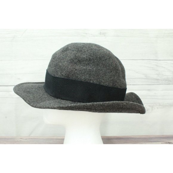 Vintage Mayser Wool Felt Wool Wide Brim Fedora Hat Size M - Picture 4 of 9